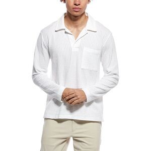 Jason Wu Mens  Seersucker Shirt, White